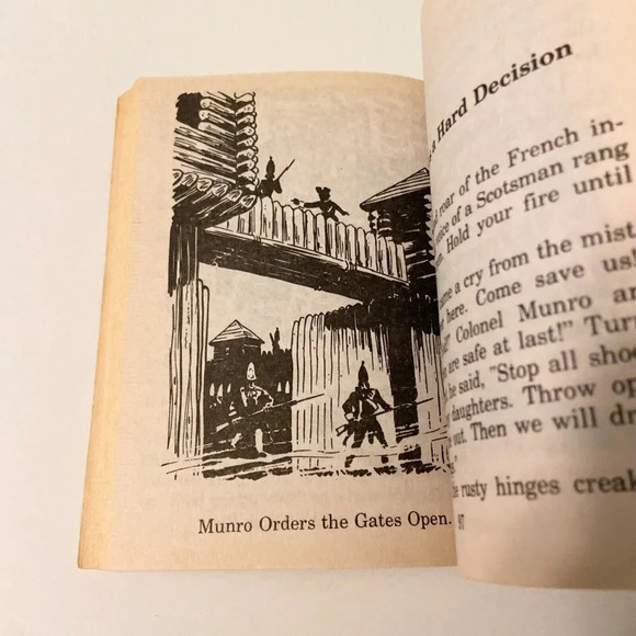 Vintage 1979 The Last of the Mohicans James Cooper Illustrated Classic Edition - Picture 12 of 16